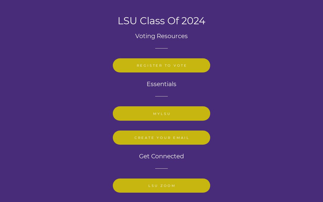 LSU Class Of 2024